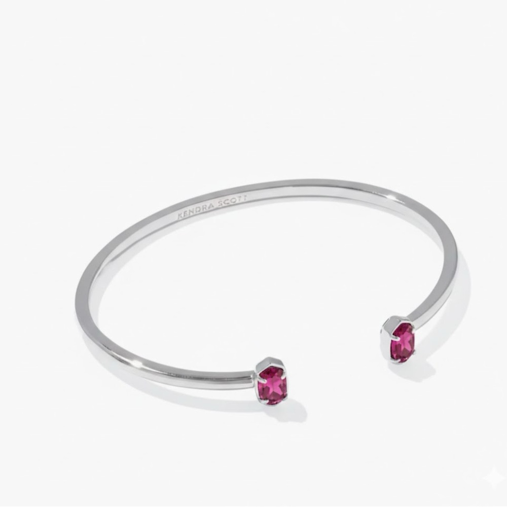 Kendra Scott Emelie Silver Cuff Bracelet